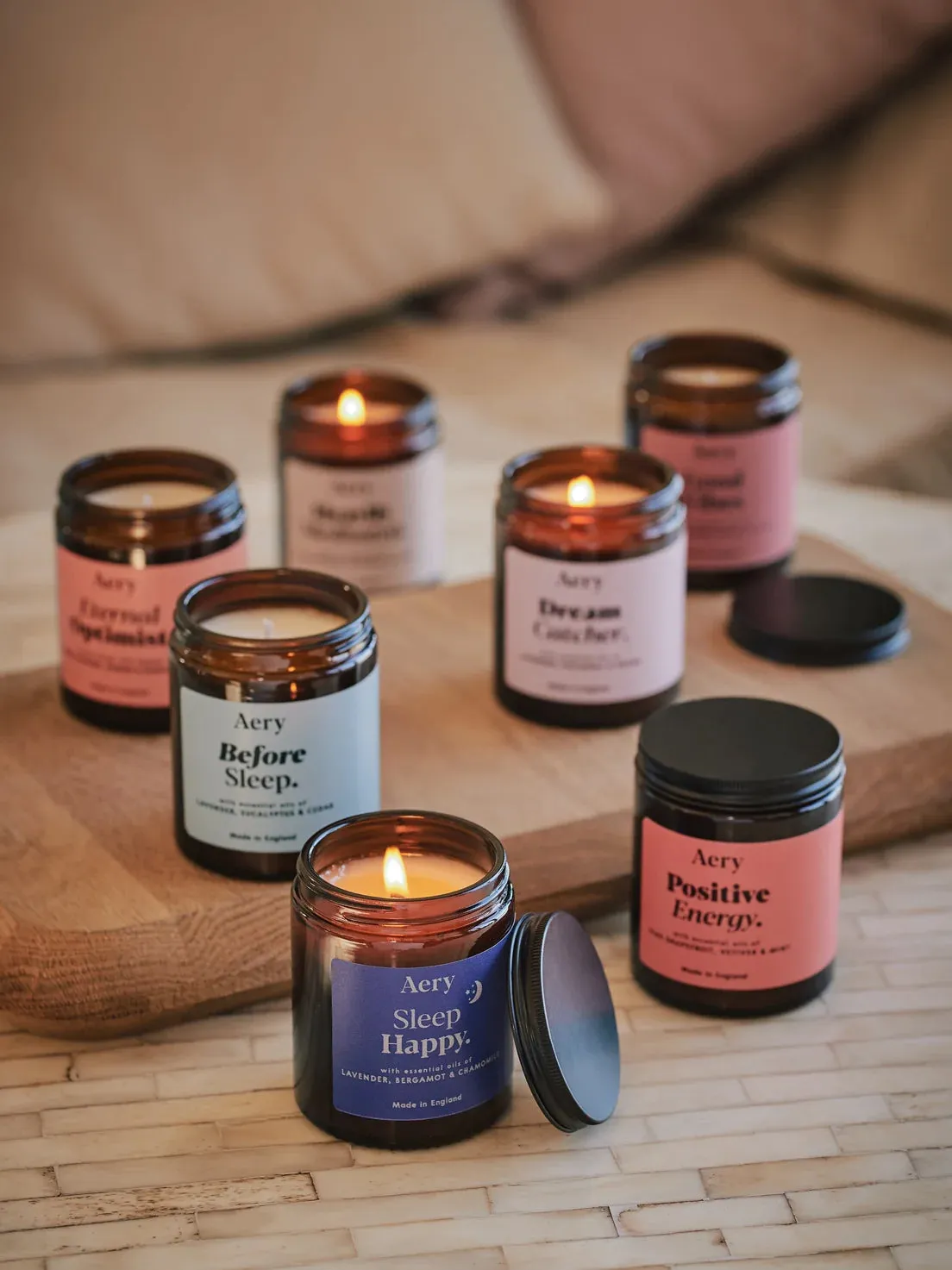 Aery Scented Jar Candle - Good Vibes