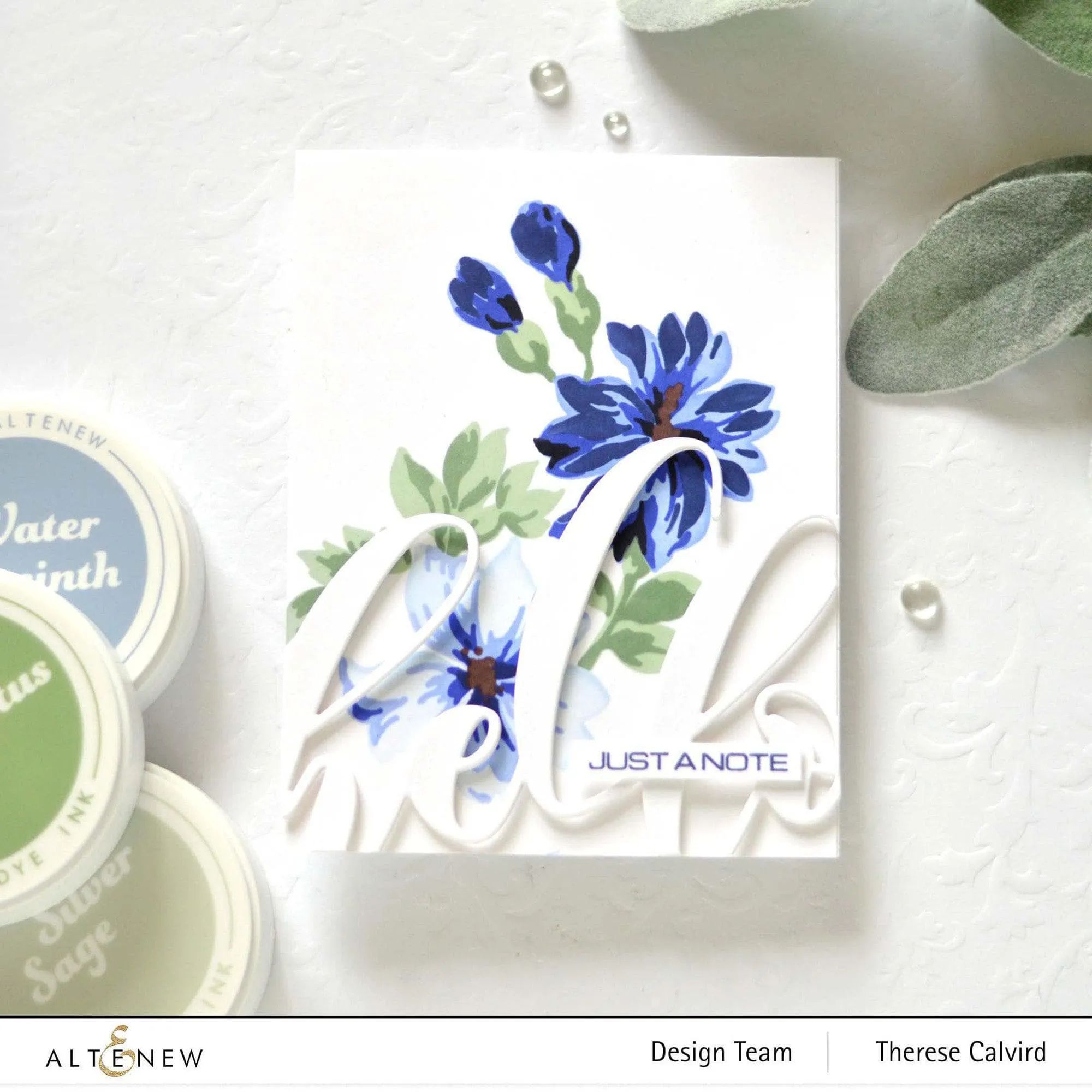 Blue Mountains Fresh Dye Ink Mini Cube Set