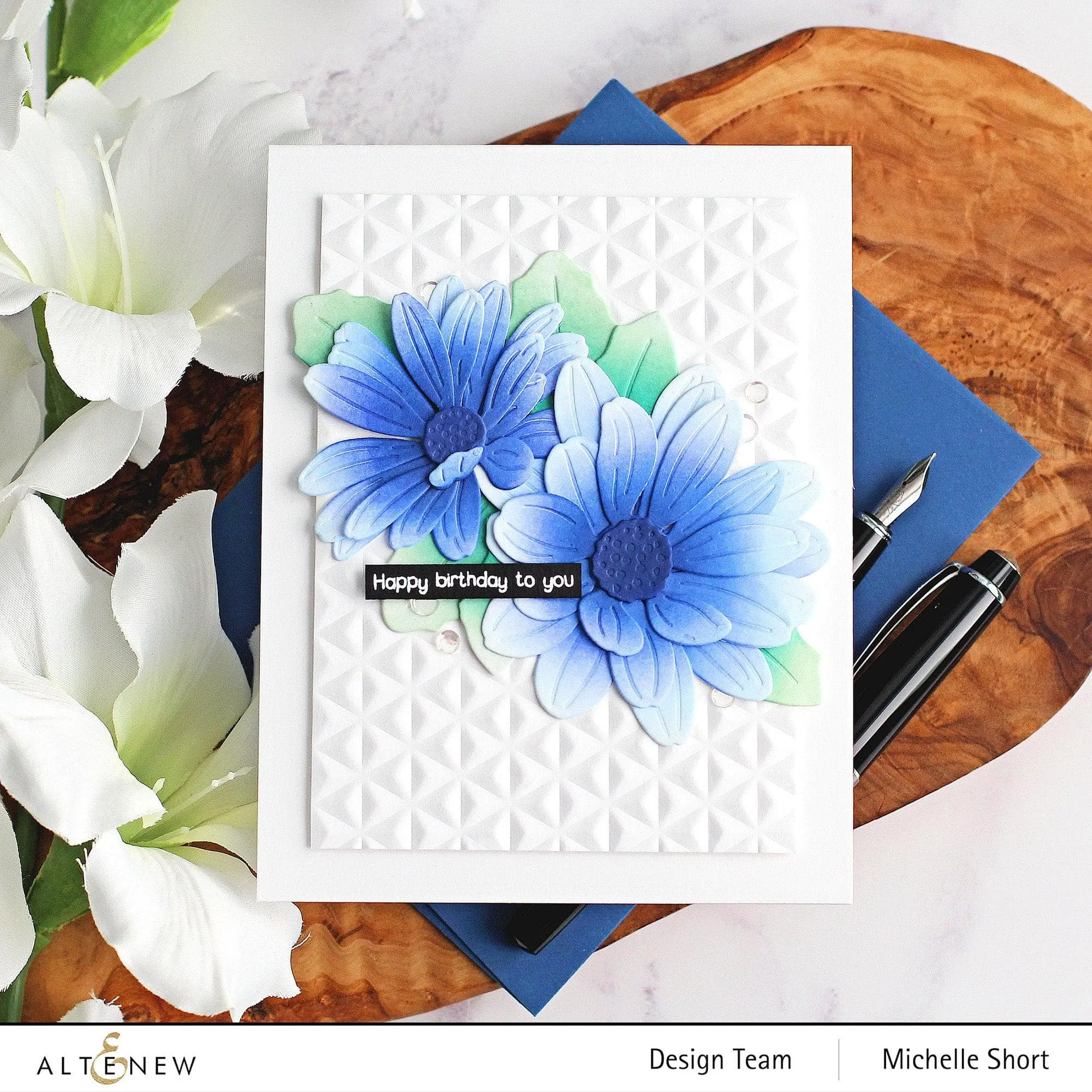 Blue Mountains Fresh Dye Ink Mini Cube Set