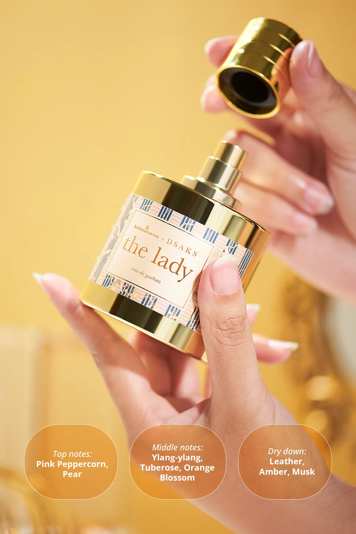 Buttonscarves x Dsaks - The Lady Eau De Parfum 85ml