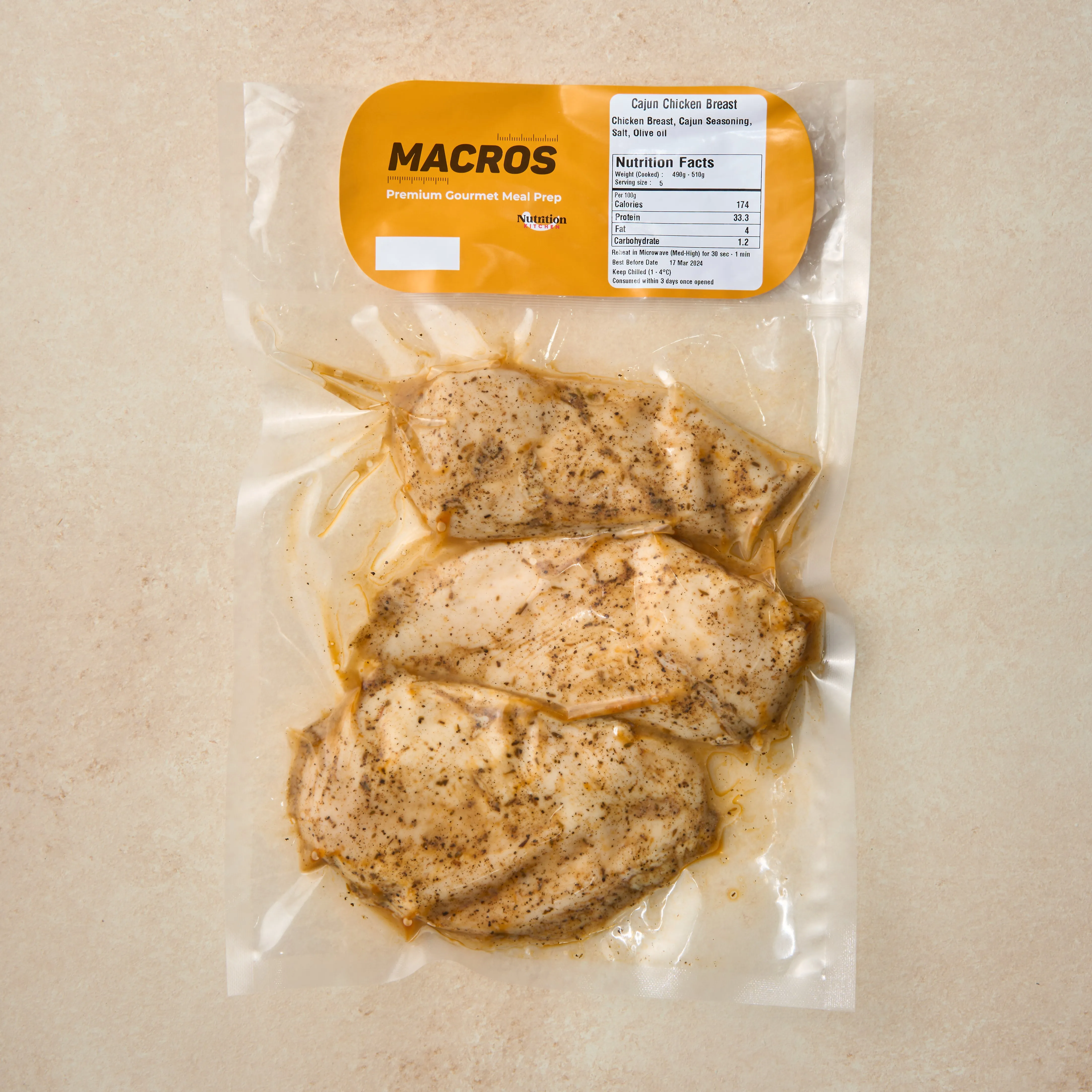 Cajun Chicken Breast