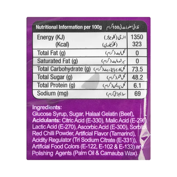 Candyland Chili Mili Jelly 80g