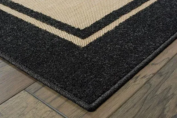 Cayman 5594K Sand/ Charcoal Rug