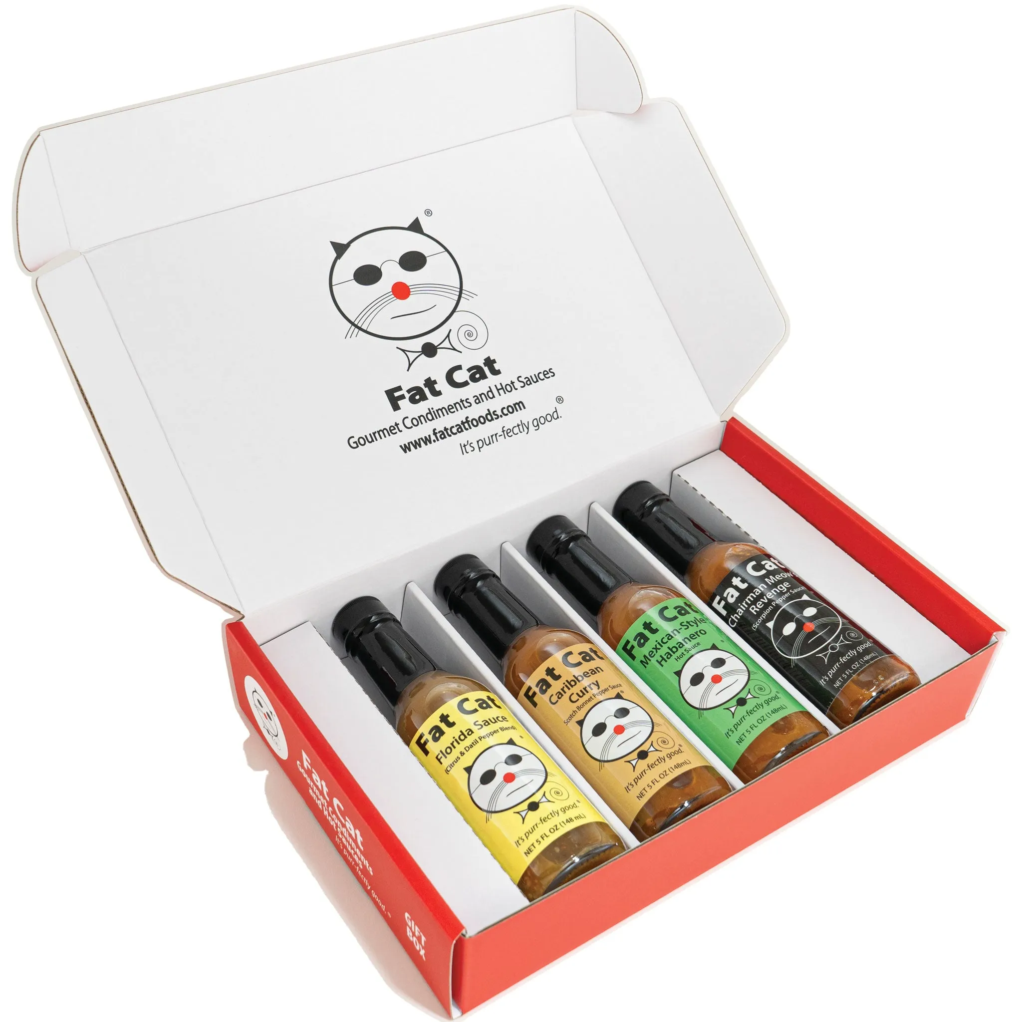 Create Your Own 4-Bottle Hot Sauce Gift Box