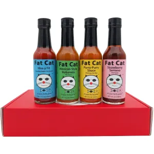 Create Your Own 4-Bottle Hot Sauce Gift Box