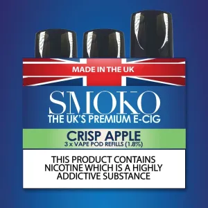 CRISP APPLE VAPE POD REFILLS