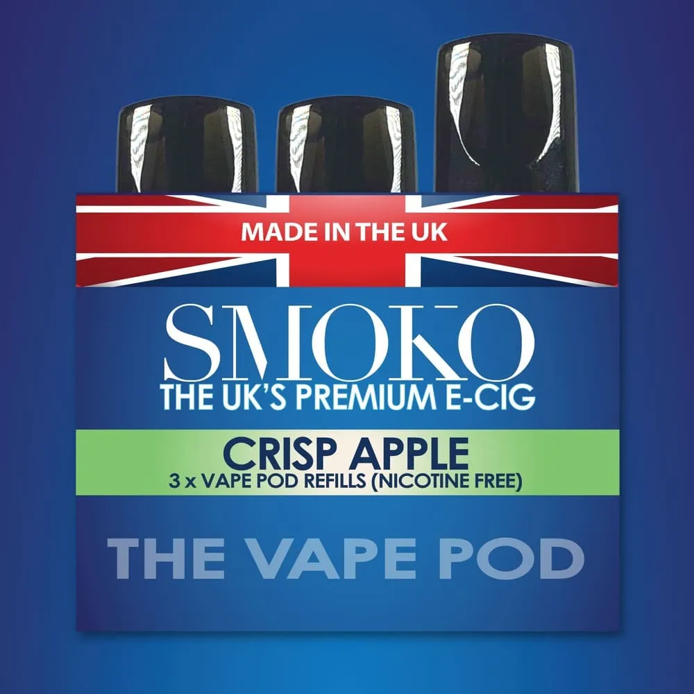 CRISP APPLE VAPE POD REFILLS