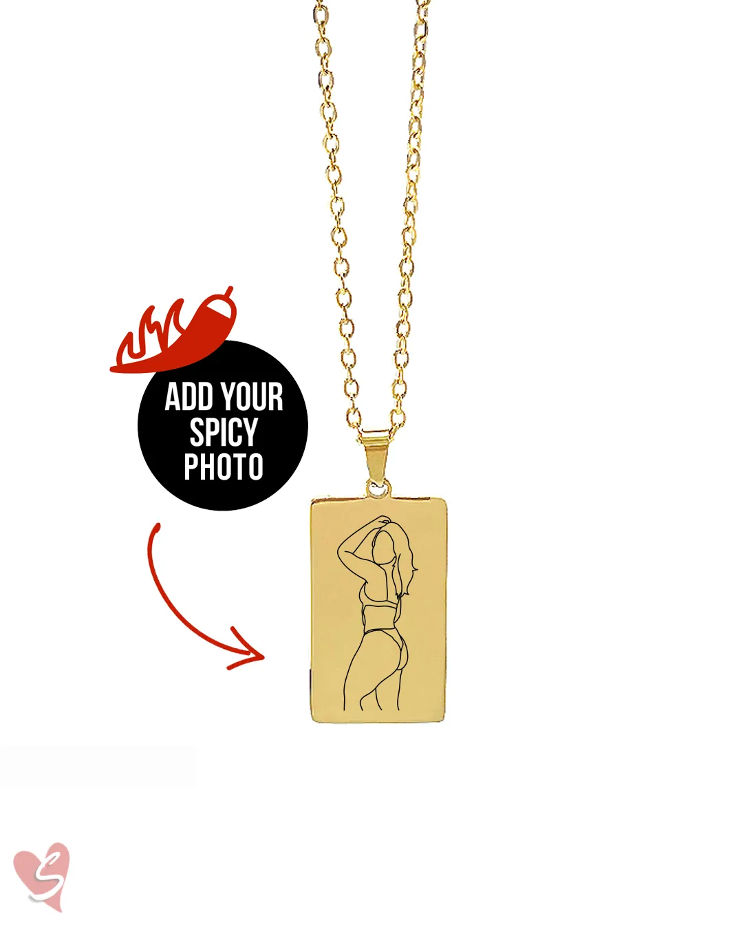 Custom Soulmate© Tag Spicy Necklace