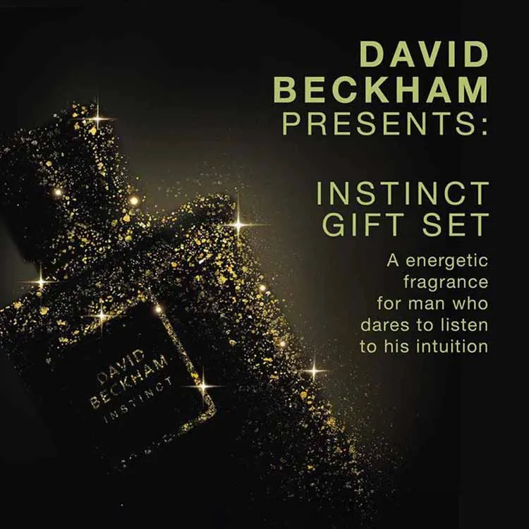 David Beckham Instinct - Eau de Parfum & Shower Gel Gift Set