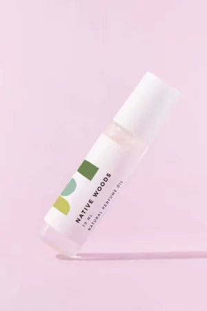 Essential Oil Perfume Roller: Native Woods