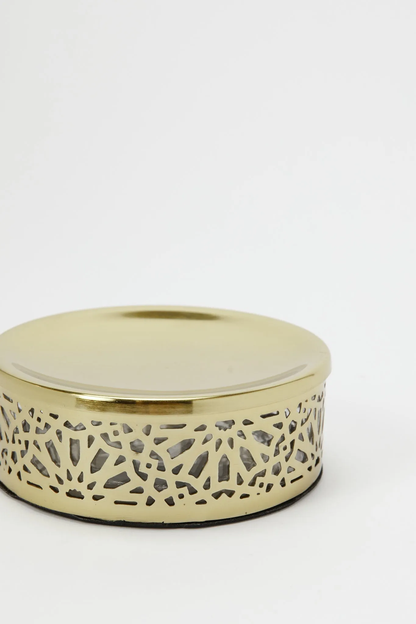 Gold Embellished Soap Dish