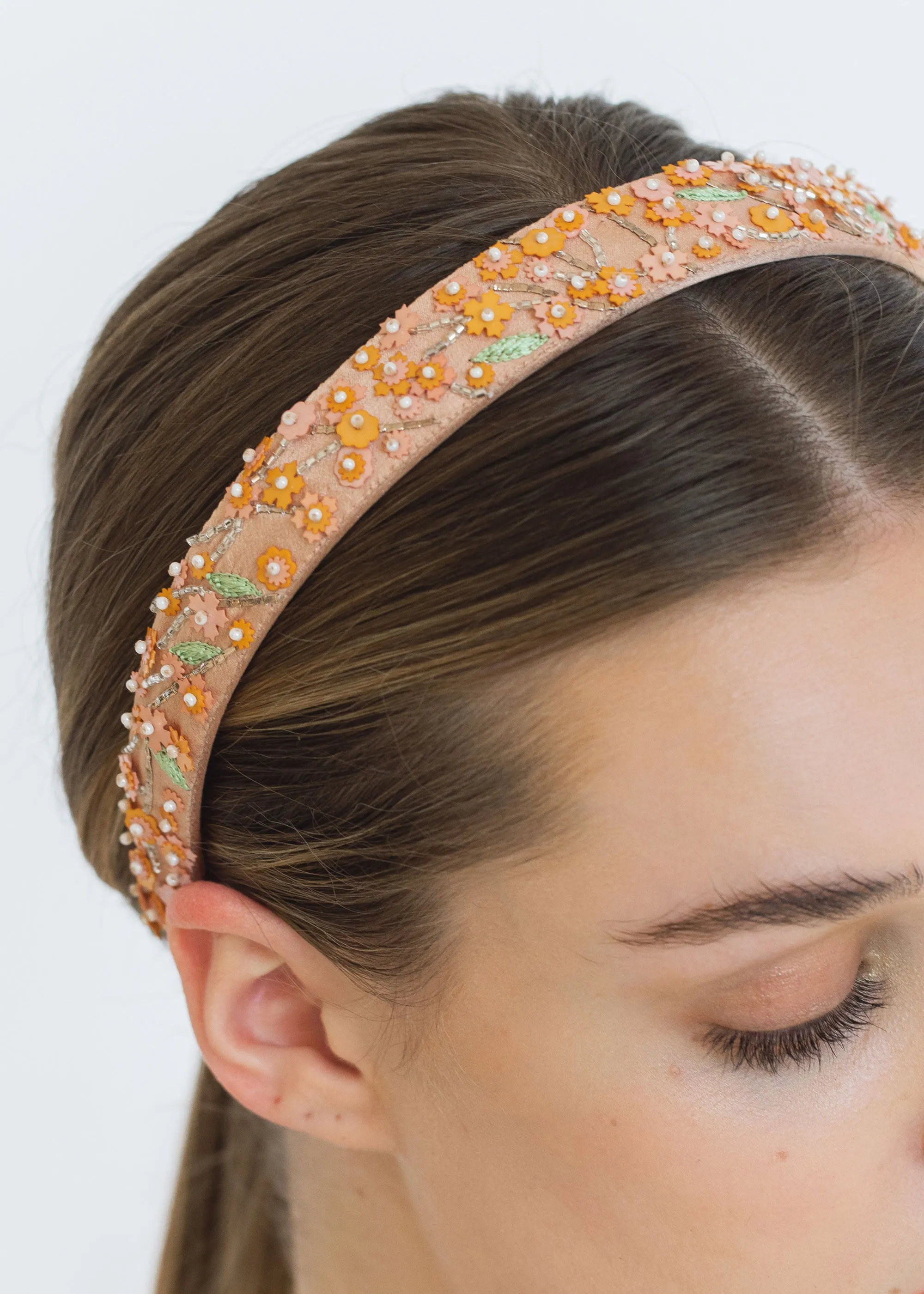 Kiera Headband -- Almond