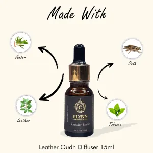 Leather Oudh Diffuser Oil- 15 ml