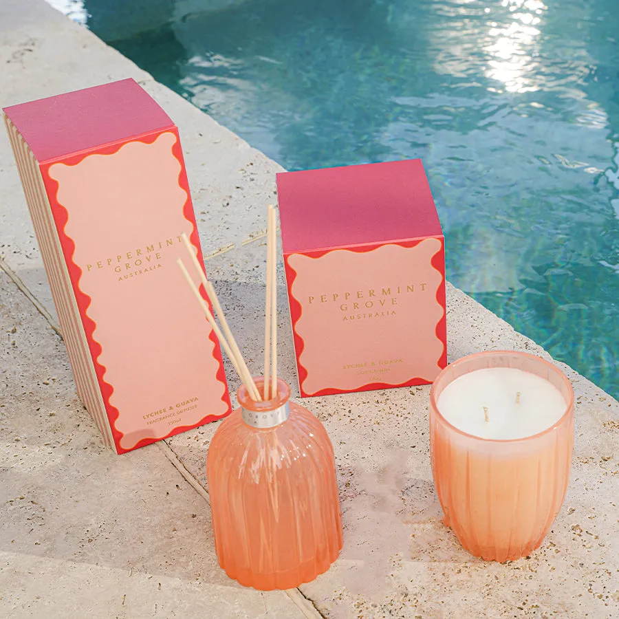 Lychee & Guava Fragrance Diffuser 350ml