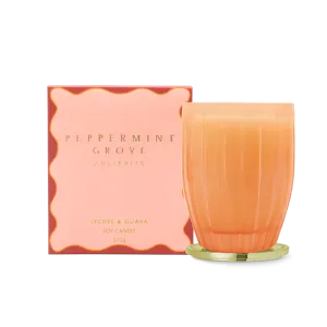 Lychee & Guava Soy Candle 370g