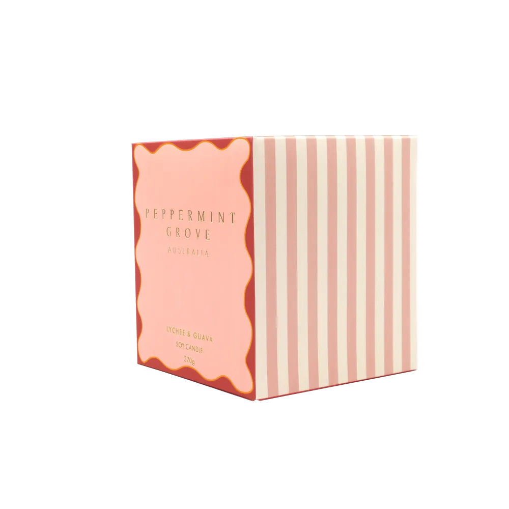 Lychee & Guava Soy Candle 370g