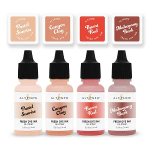 Martian Terrain Fresh Dye Ink Mini Cube & Reinker Bundle