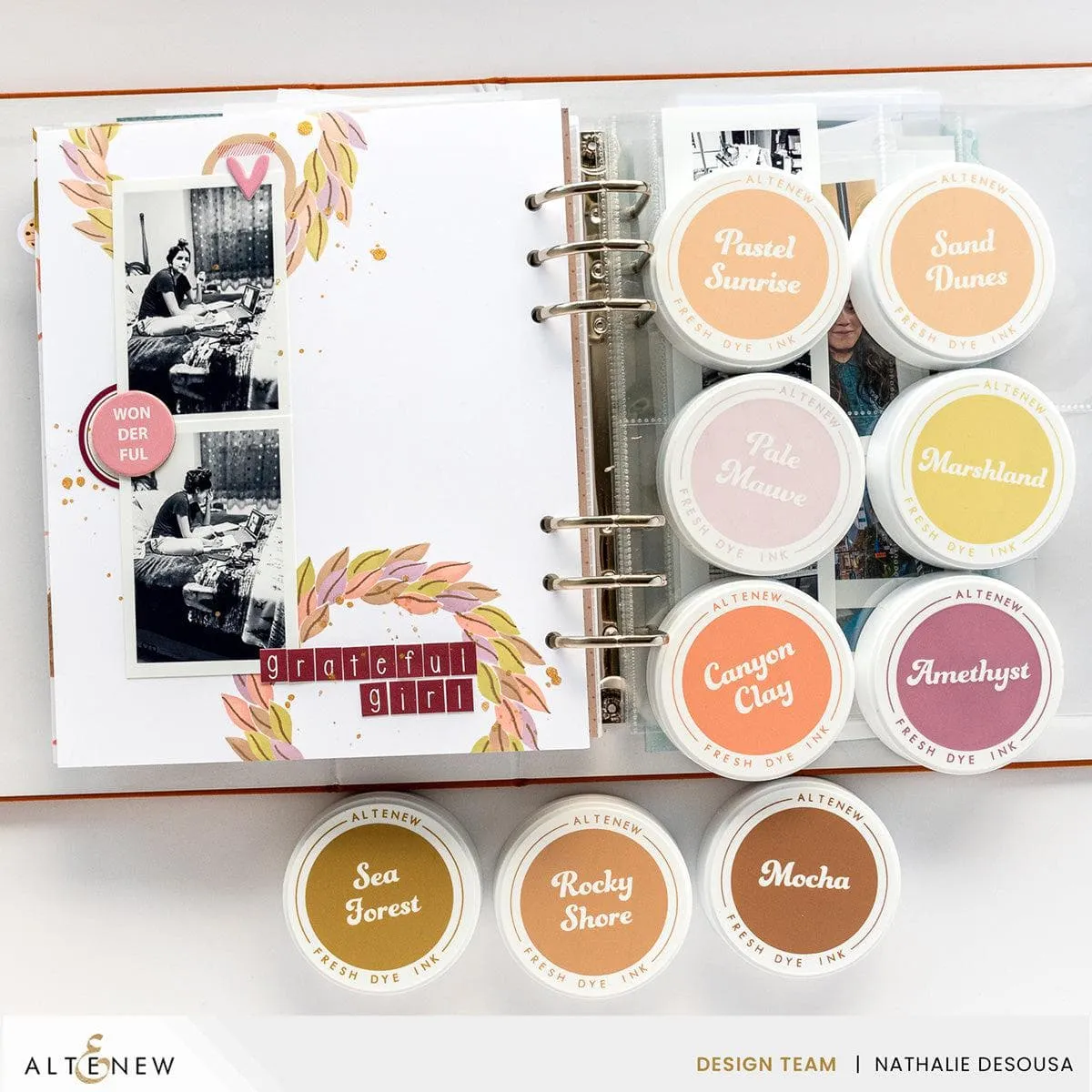 Martian Terrain Fresh Dye Ink Mini Cube & Reinker Bundle