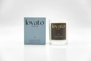Medium Candle in Box - Clean Cotton