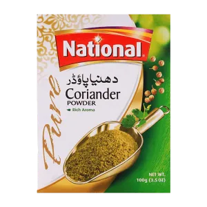 NATIONAL CORIANDER POWDER 100G