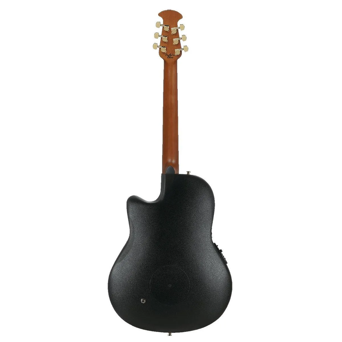 Ovation CE44P-SM - Mid Depth Lyrachord Body Acoustic-Electric Guitar - Natural