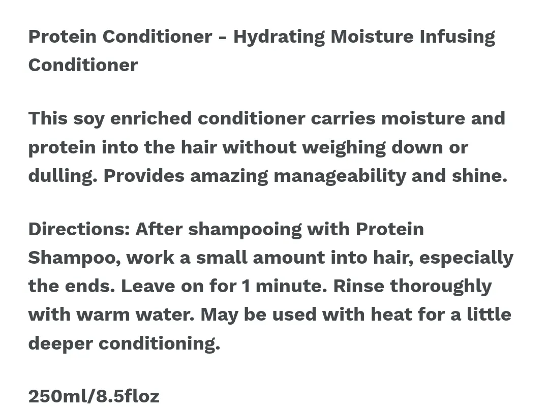 Protein conditioner