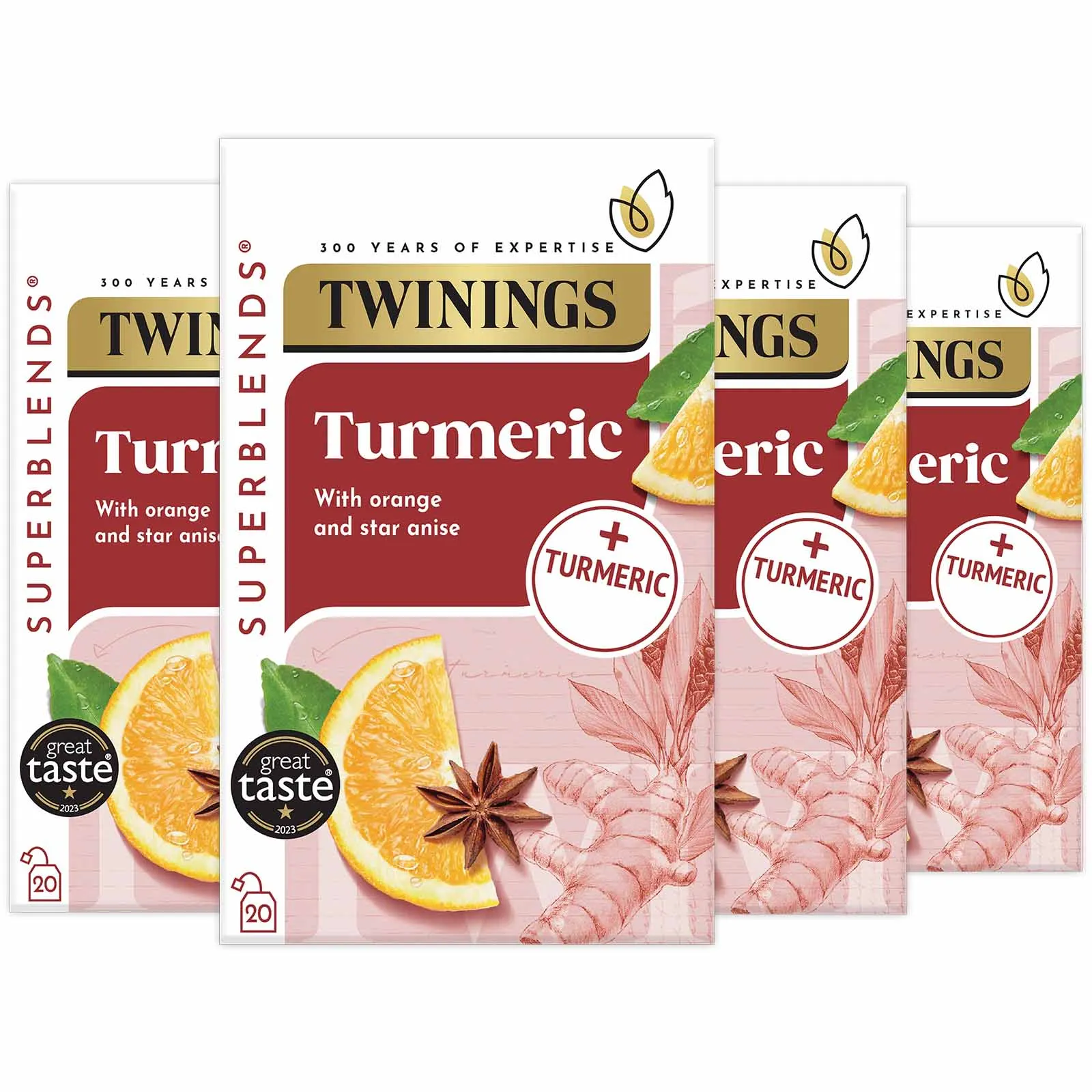 Superblends Turmeric - 4 x 20 Envelopes