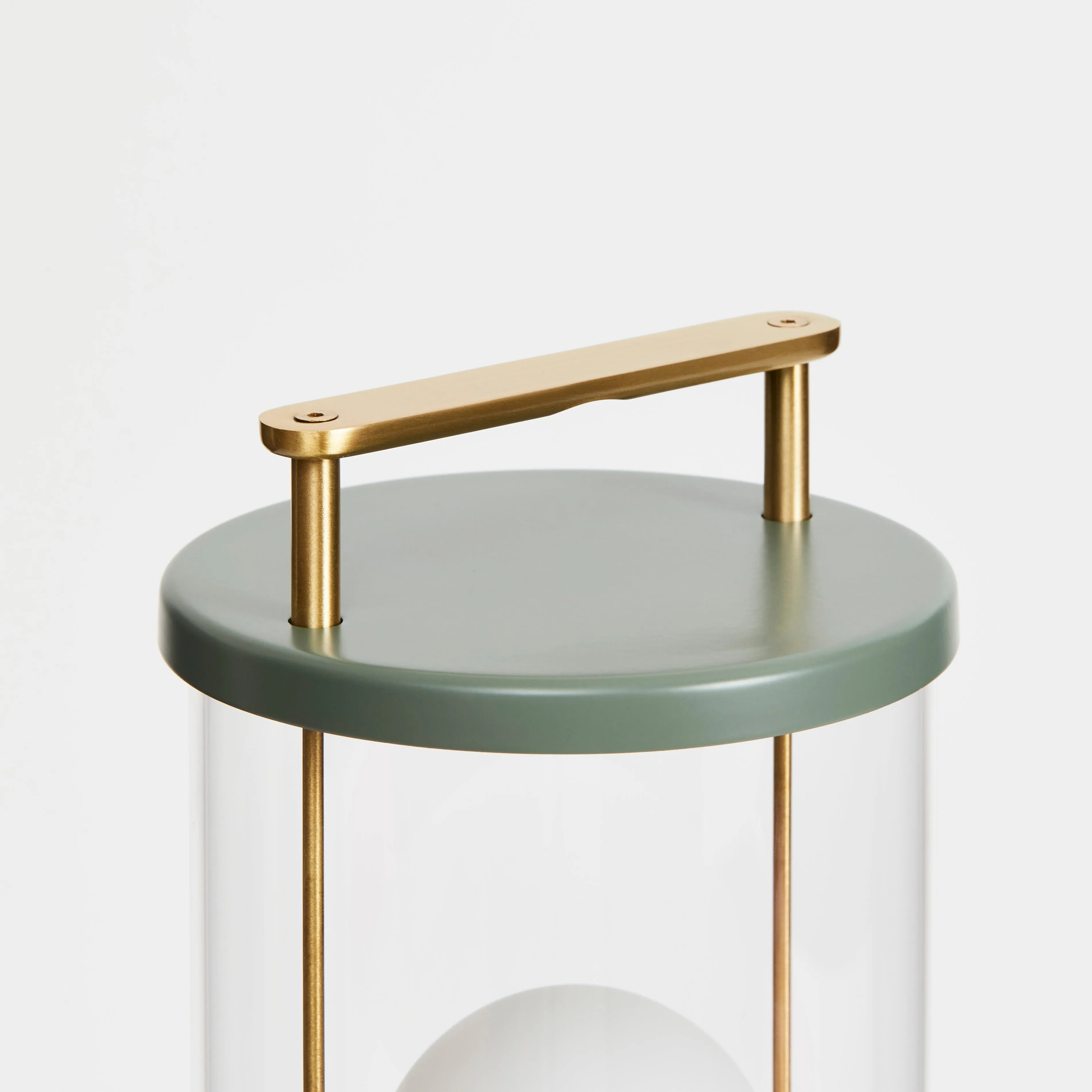 The Muse Portable Lamp in Pleasure Garden Green - Set of 2