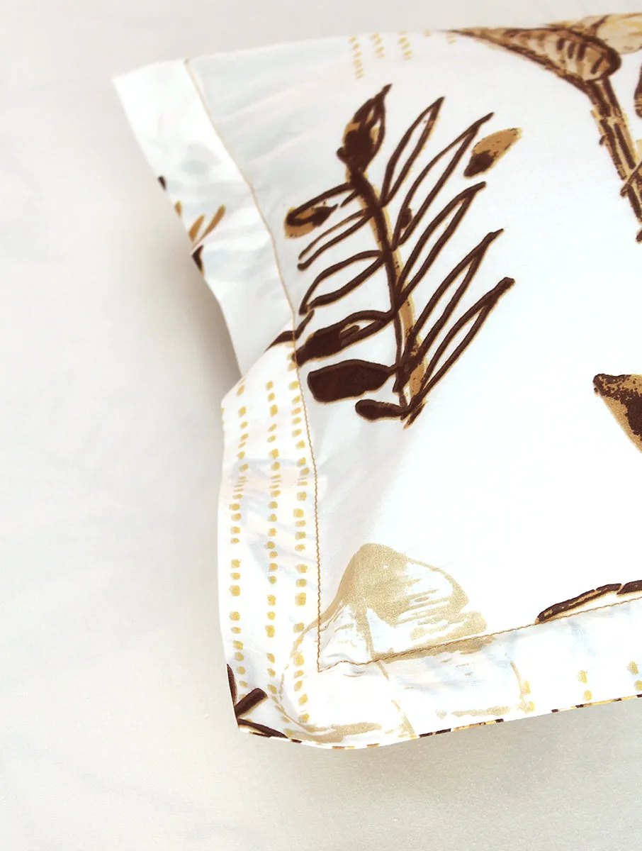 Vanam Brown Pillow Cover