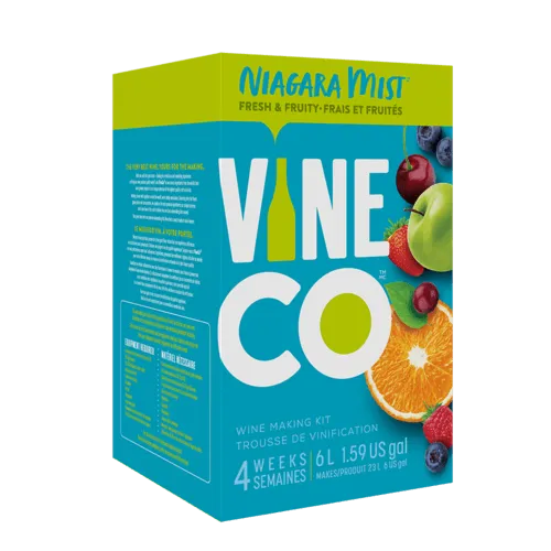 VineCo - Niagara Mist Raspberry - Wine Making Kit