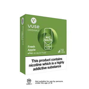 Vuse ePen 3 Flavour Caps - Fresh Apple