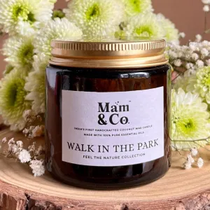 Walk in the Park- 100% Coconut Wax Botanical Candle