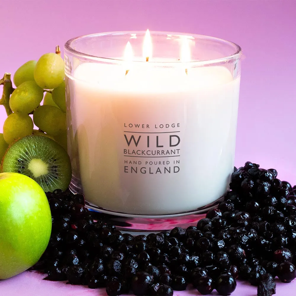 Wild Blackcurrant Deluxe Scented Candle
